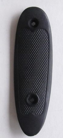 Stevens Marksman Curved Replica Butt Plate Black S70 - 4036