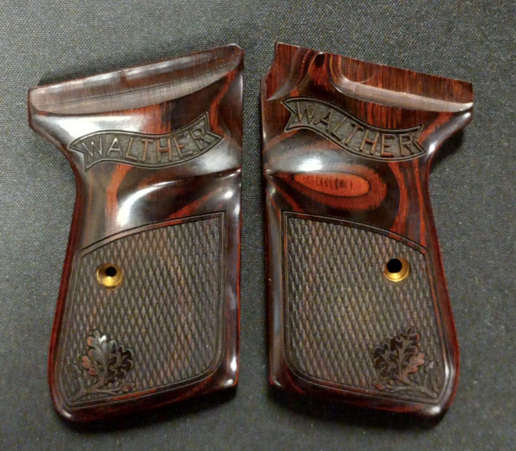 Sw Walther Ppk S Ultima Rosewood Oak Leaf Banner Engineered Accessories