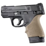 Smith & Wesson M&P Shield, Ruger LC9 Flat Dark Earth Hogue HandAll Beavertail Grip Sleeve