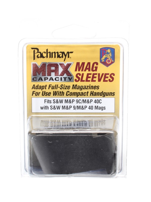 Pachmayr Mag Sleeve Mag Adapter S&W M&P 9, 40 Mags to fit S&W M&P 9C