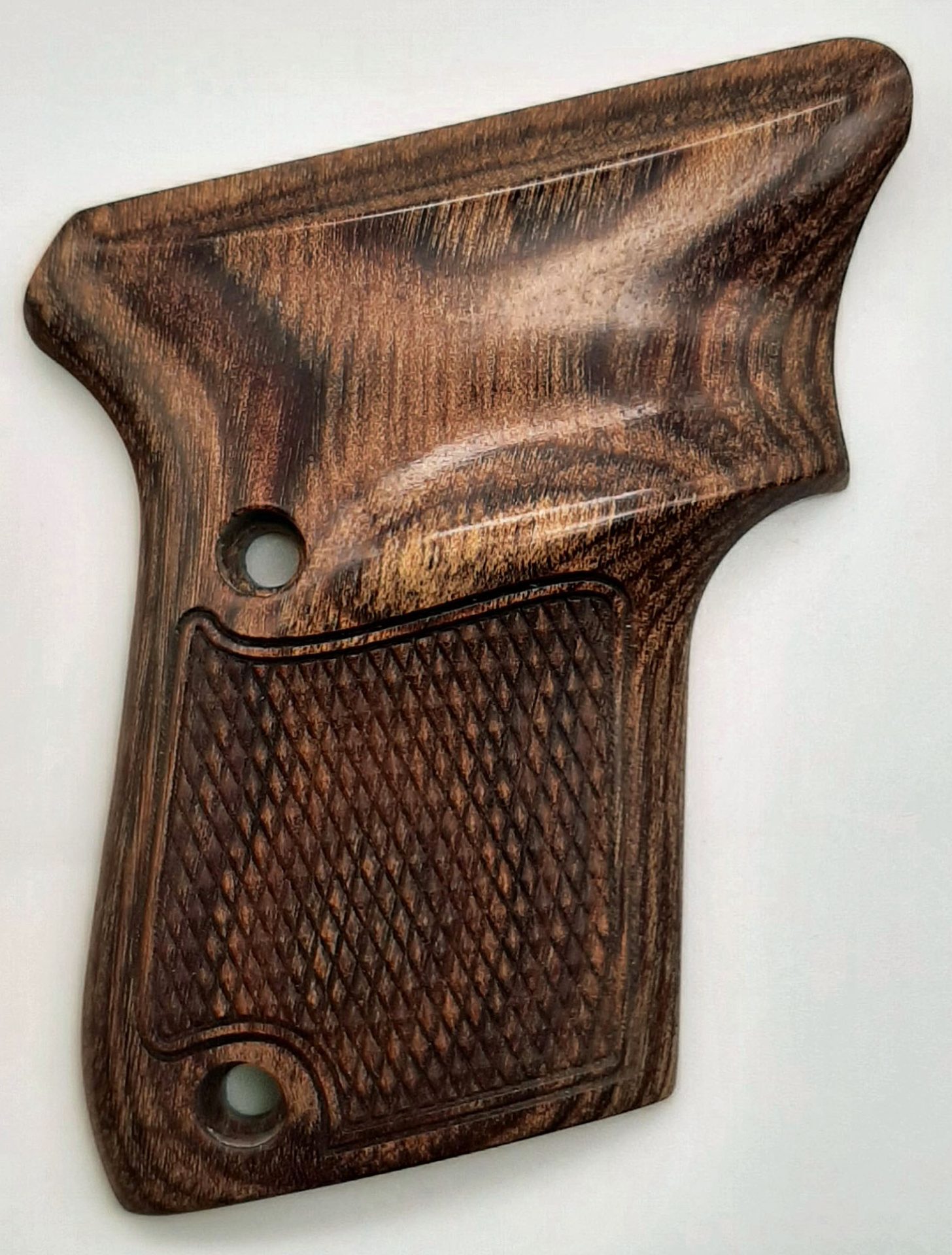 Ship From Thailand New All Checkered Hard wood Grip for Beretta 21A Bobcat 