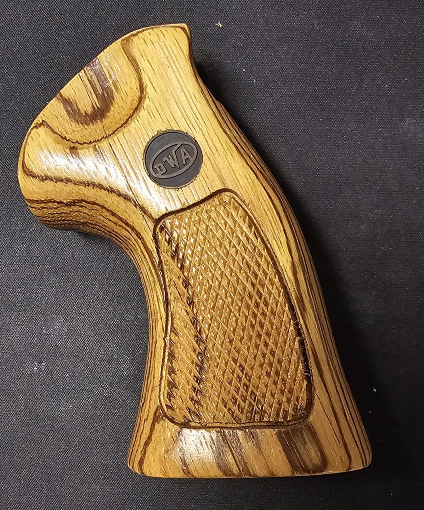 Dan Wesson Small Frame Zebra Wood Grip